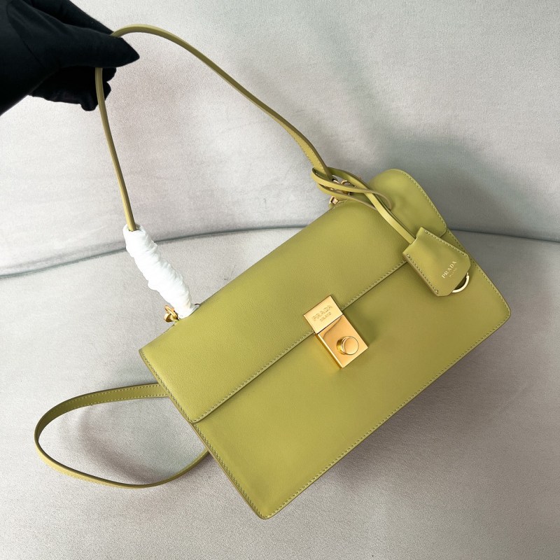 Soft Sound Medium Leather Shoulder Bag“28*16*10CM”-0821=
