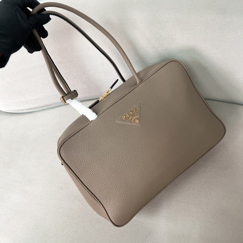 Large leather top-handle bag“35*23*10CM”-0821=