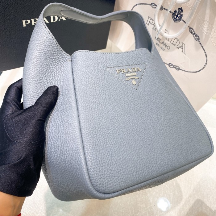 Leather Tote Bag“23*21.5*13CM”-088=