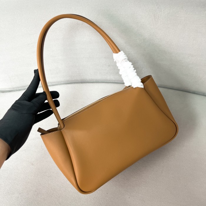 Darling Medium Leather Shoulder Bag“28*18*11CM”-0801=
