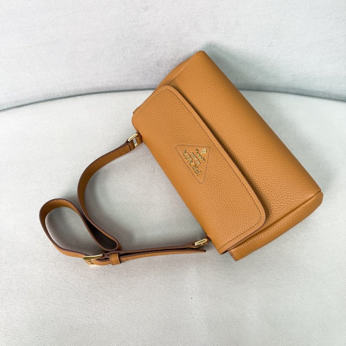 Small Leather Shoulder Bag“26*14*9.5CM”-089=