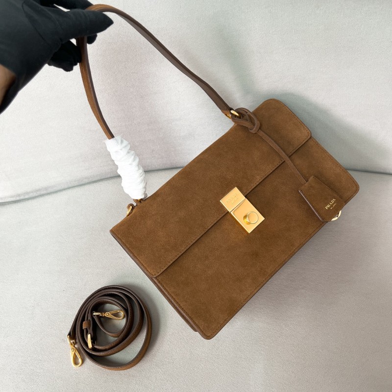 Soft Sound Suede Shoulder Bag“36*19.5*10.5CM”-0821=