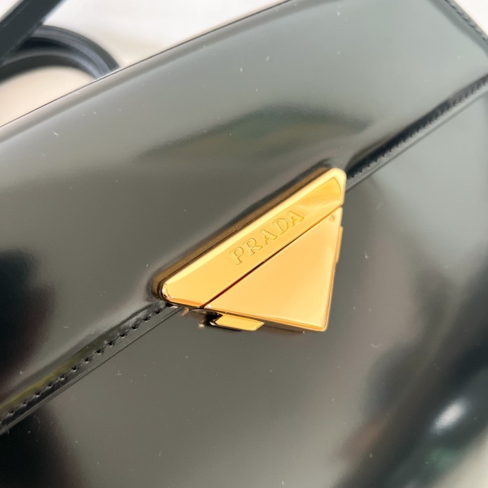 Brushed Leather Handbag“28.5*14*7CM”-0801=
