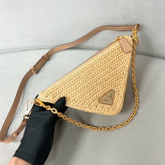 Crystal Trim Datin Dhoulder Bag“26*14*5CM”-0801=