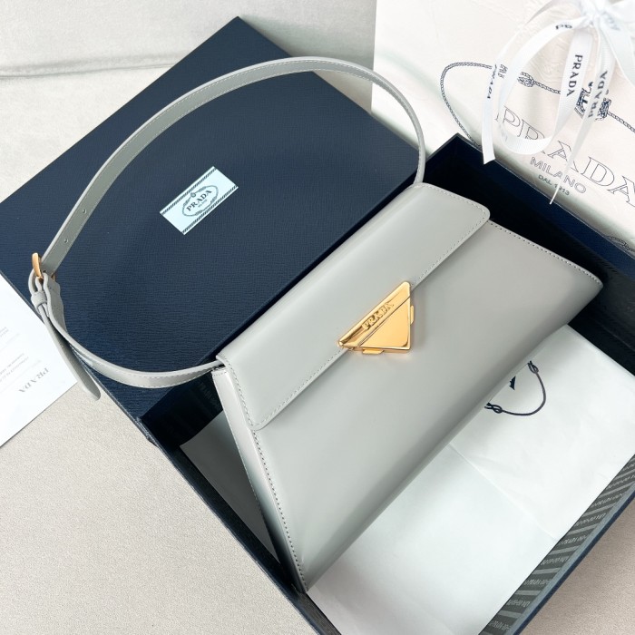 Brushed Leather Handbag“28.5*14*7CM”-0501=