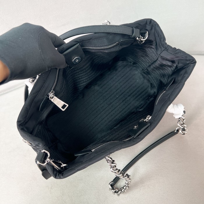 Re-Edition 1995 Chaine Re-Nylon Tote Bag“28*23*17CM”-0801=