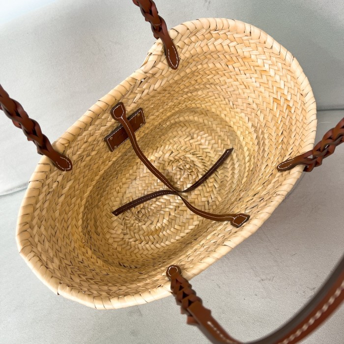 Palmito & Vitello Woven Tote Bag“25*25*18CM”-0811=