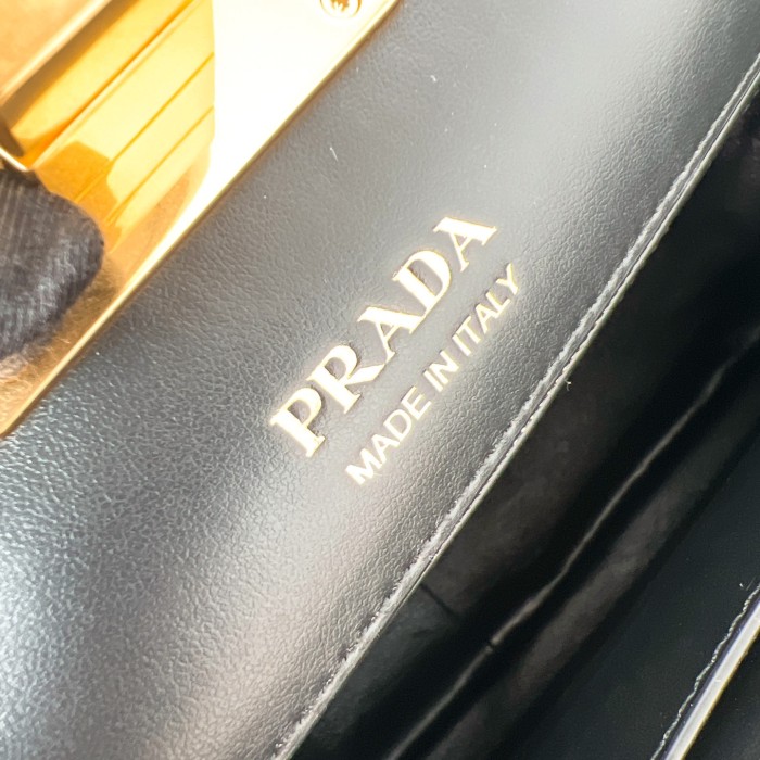 Etude Leather Shoulder Bag“38*21*8CM”-0821=