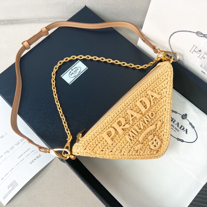 Crystal Trim Datin Dhoulder Bag“26*14*5CM”-0801=