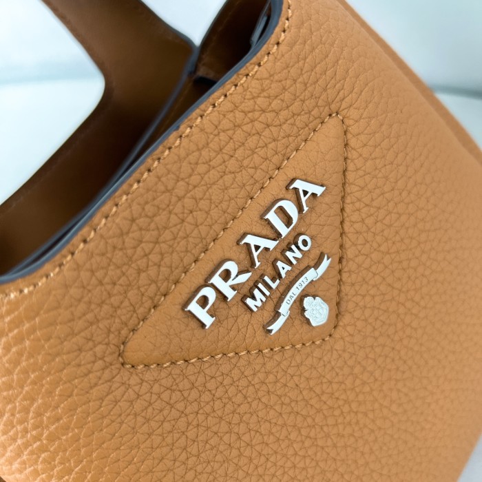 Medium Leather Tote Bag“18*15.5*10CM”-089=
