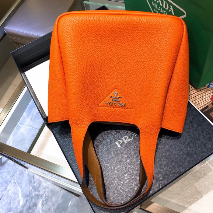 Leather Tote Bag“25*21.5*14CM”-089=