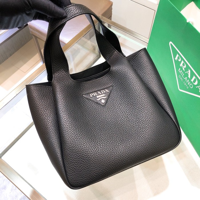 Leather Tote Bag“25*21.5*14CM”-089=