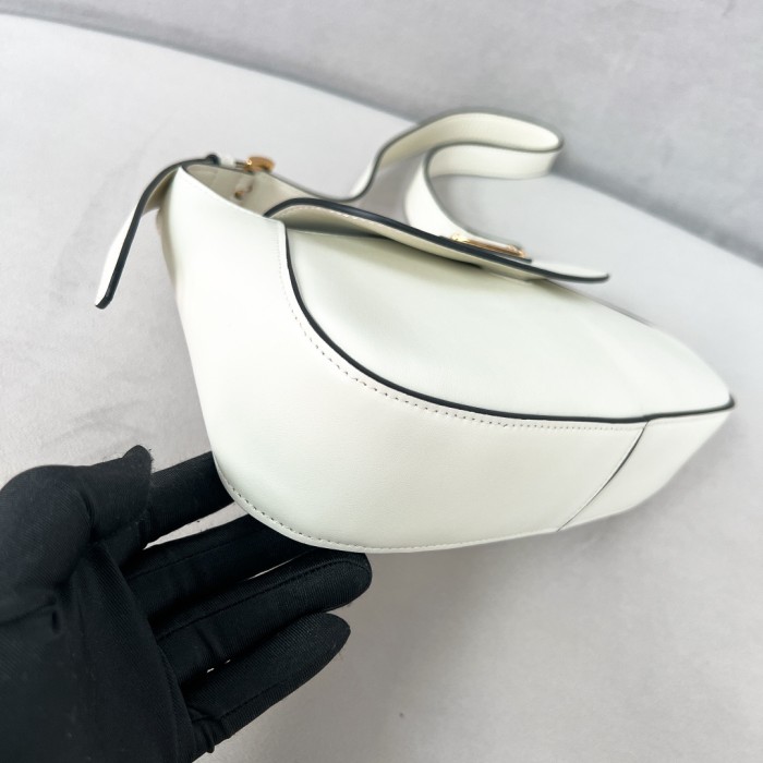 Leather Shoulder Bag“25*5.5CM”-089=