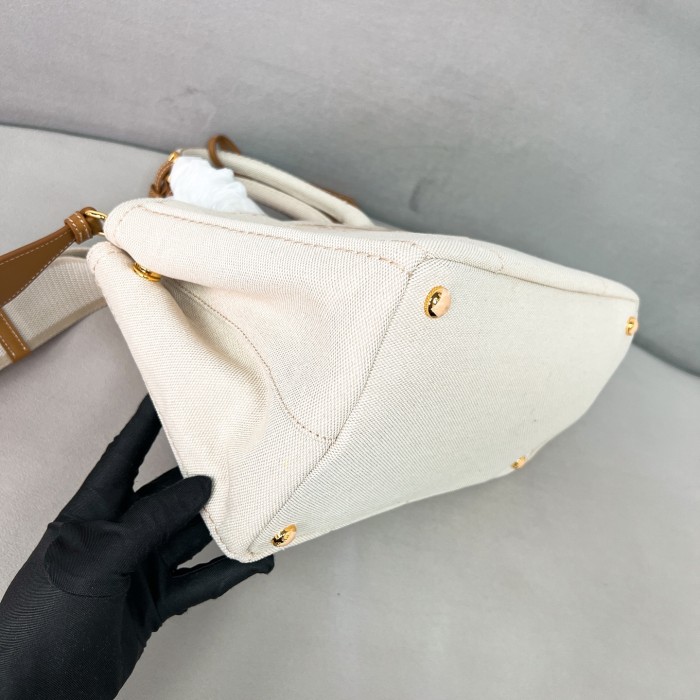 Jardinière large linen blend handbag“33*20*18CM”-089=