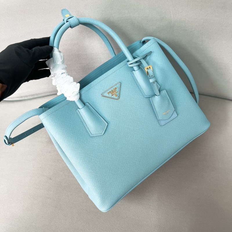 Double Saffiano leather bag“33*25*14.5CM”-0031=