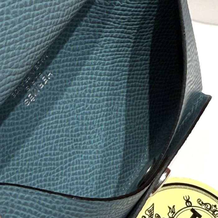 Calvi Duo Card Holder Epsom“10.5*7*1.3CM”-004=