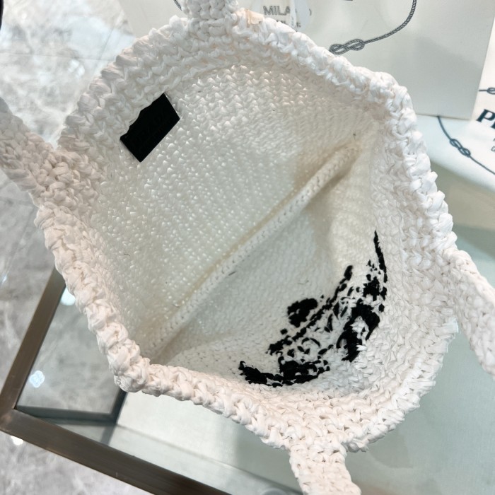 Crochet Tote Bag“24*24*8CM”-089=