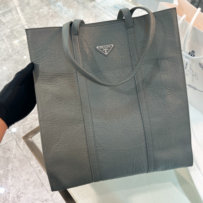 Logo-Plaque Tote Bag“39*36*13CM”-0051=