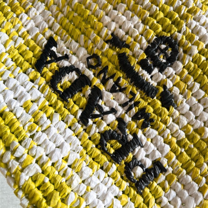 Crochet Tote Bag“24*24*8CM”-089=