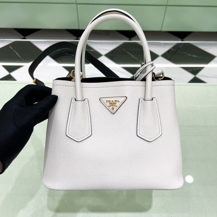 rada Double Saffiano Leather Bag“25*18.5*12.5CM”-0811=