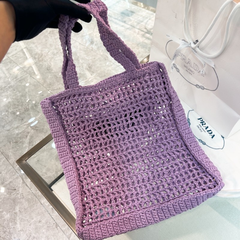 Crochet Tote Bag“38*36*3CM”-088=