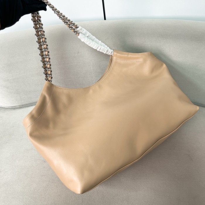 Soft Calf Chain Tote Bag“39*29*19CM”-0821=