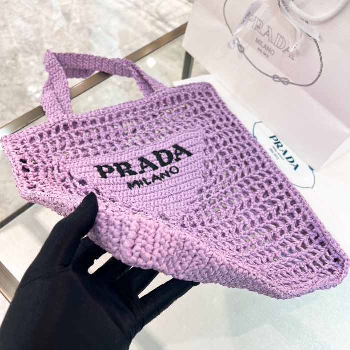 Crochet Tote Bag“38*36*3CM”-088=