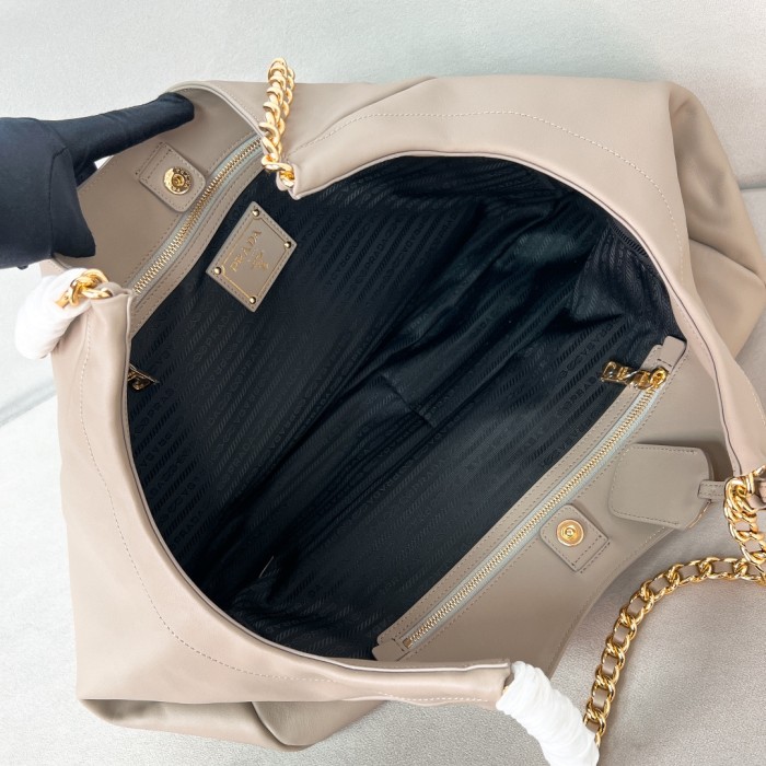 Soft Calf Chain Tote Bag“39*29*19CM”-0821=