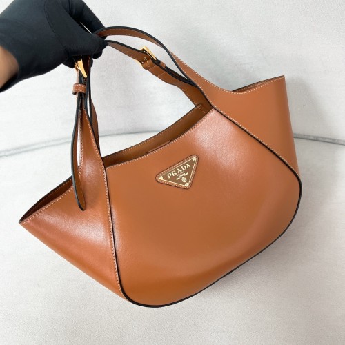 Triangle-Logo Tote Bag“28*20.5*7.5CM”-0811=