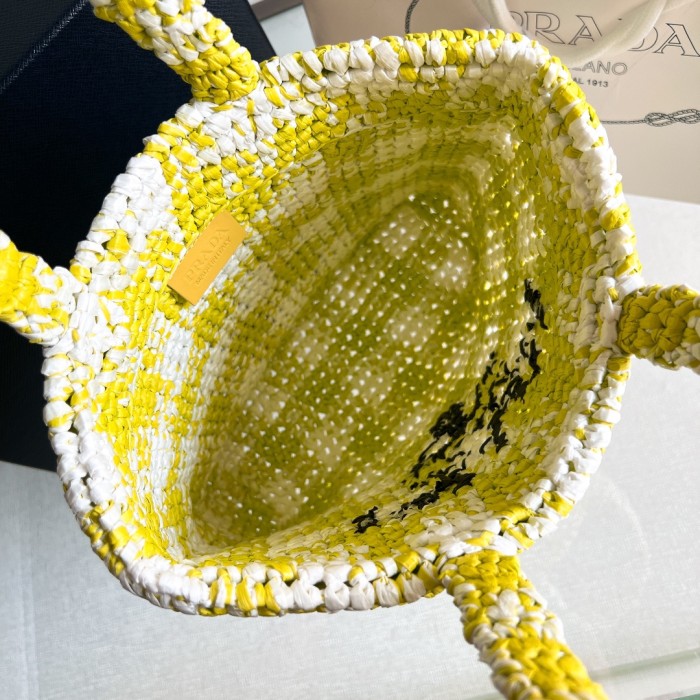 Crochet Tote Bag“24*24*8CM”-089=