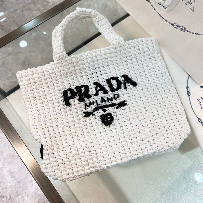Crochet Tote Bag“24*24*8CM”-089=