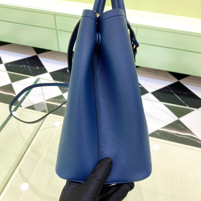 Double Saffiano leather bag“33*25*14.5CM”-0031=