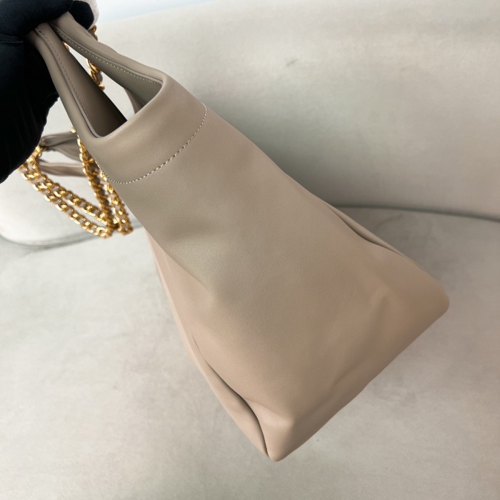 Soft Calf Chain Tote Bag“39*29*19CM”-0821=