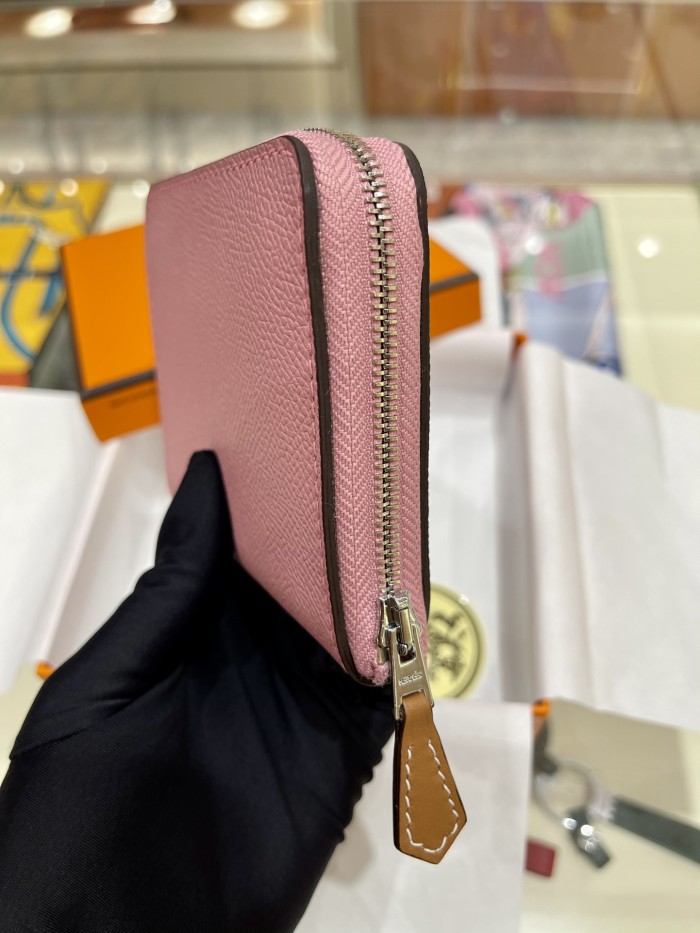 Silk'In Compact Wallet Epsom“11.5*2*9.5CM”-035=