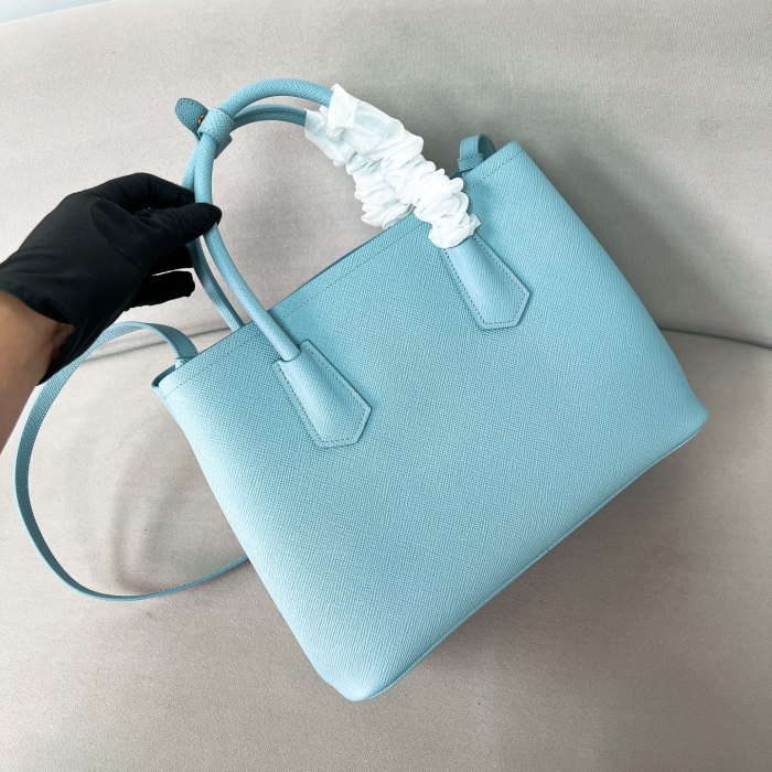 Double Saffiano leather bag“33*25*14.5CM”-0031=