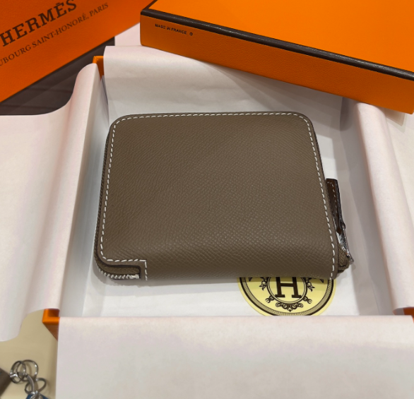 Silk'In Compact Wallet Epsom“11.5*2*9.5CM”-035=