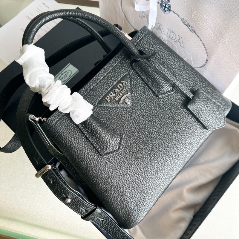 Double Saffiano Leather Bag “25*18.5*12.5CM”-0811=