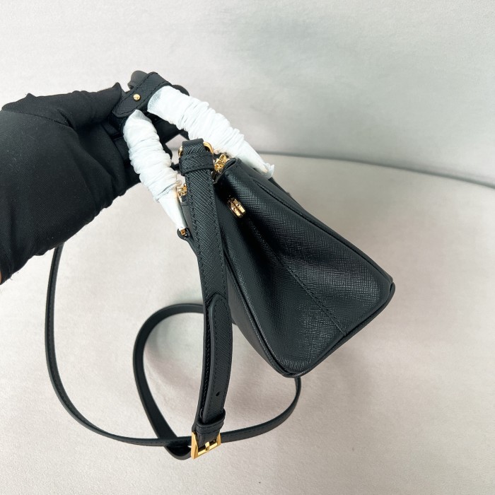 Galleria Saffiano leather mini-bag“21*12.5*8.5CM”-0011=