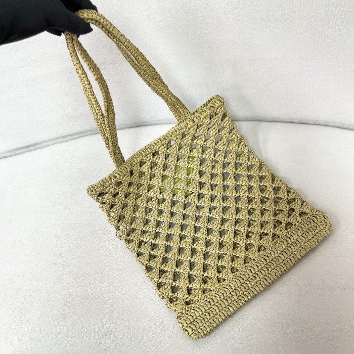 Crochet tote bag“30*29.5CM”-089=