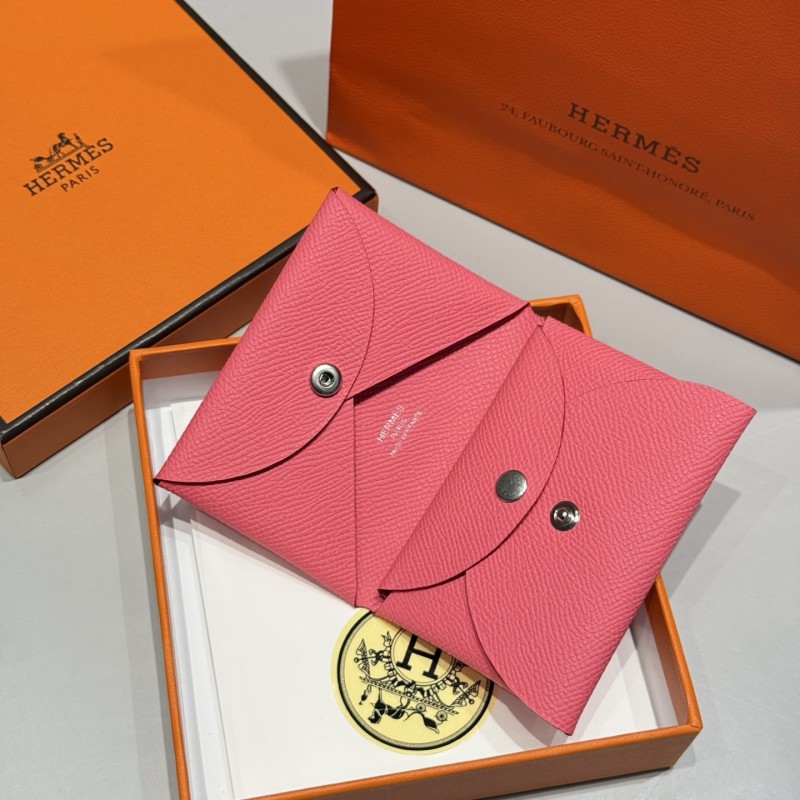Calvi Duo Card Holder Epsom“10.5*7*1.3CM”-004=