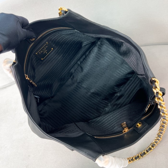 Soft Calf Chain Tote Bag“39*29*19CM”-0821=