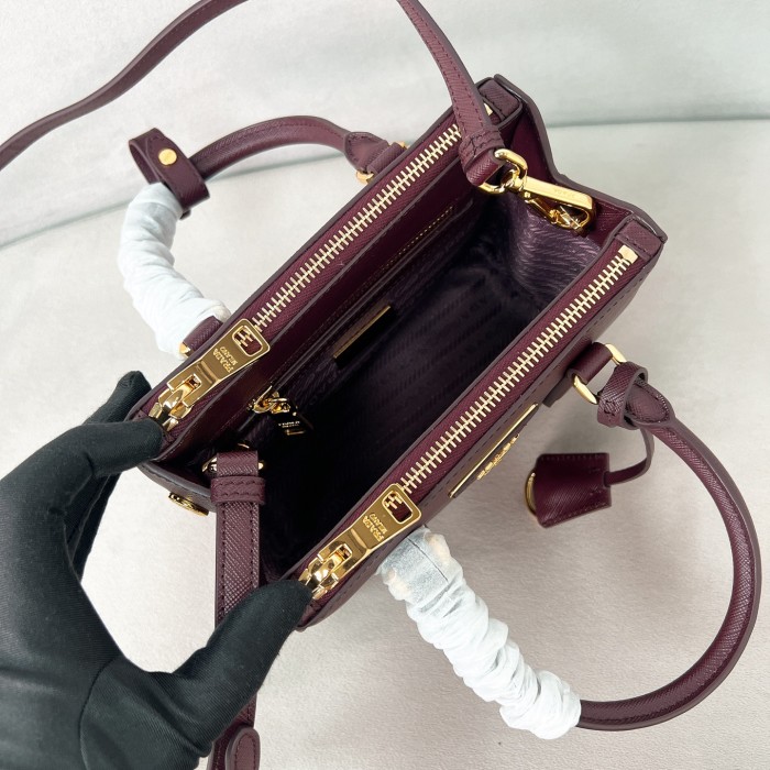 Galleria Saffiano Leather Bag“20×14.5×9.5CM”-0011=