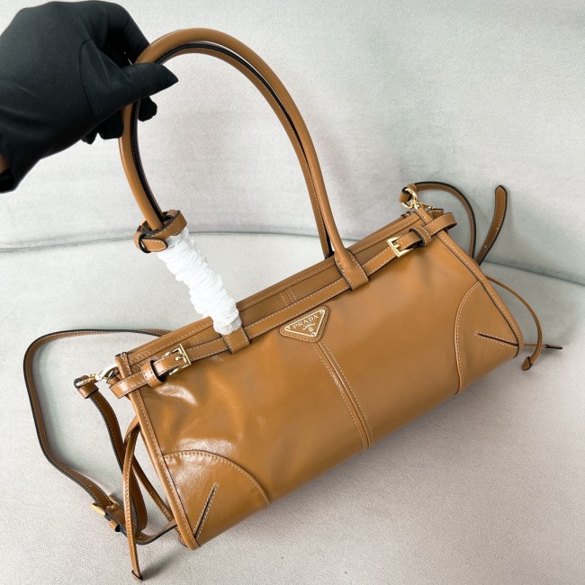 Bonnie medium leather handbag“32*15.5*12CM”-0811=