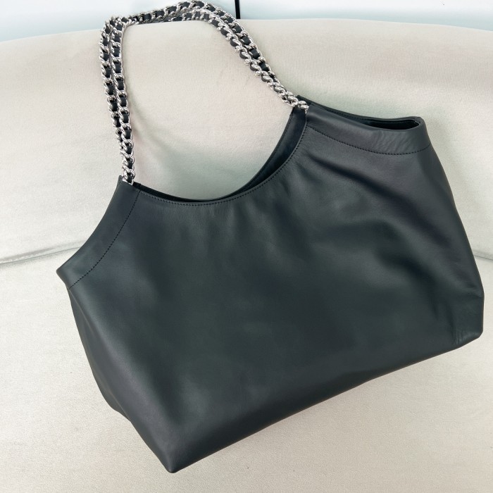 Soft Calf Chain Tote Bag“39*29*19CM”-0821=