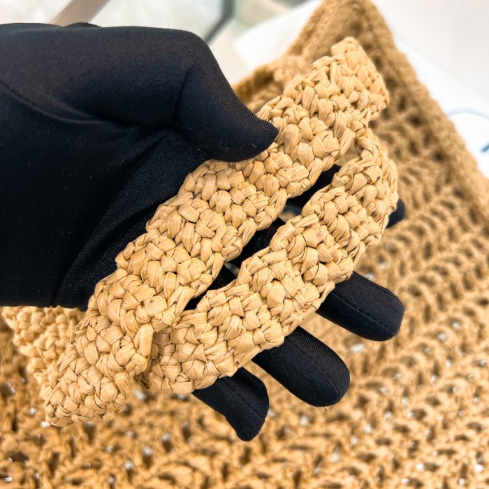 Crochet Tote Bag“38*36*3CM”-088=