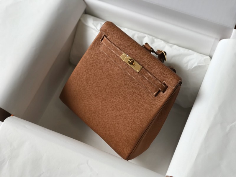 Kelly Ado“22*9*23CM”Togo Leather -0551=