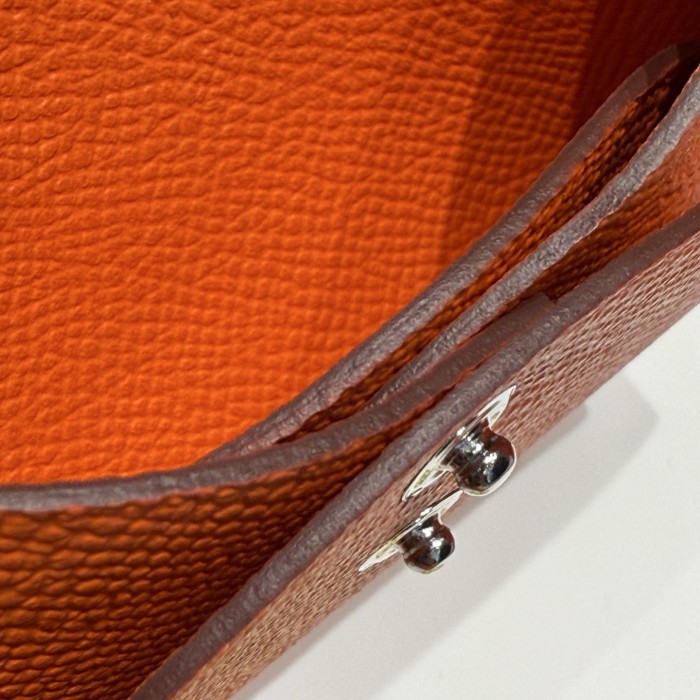Calvi Duo Card Holder Epsom“10.5*7*1.3CM”-004=