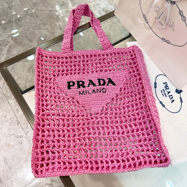 Crochet Tote Bag“38*36*3CM”-088=