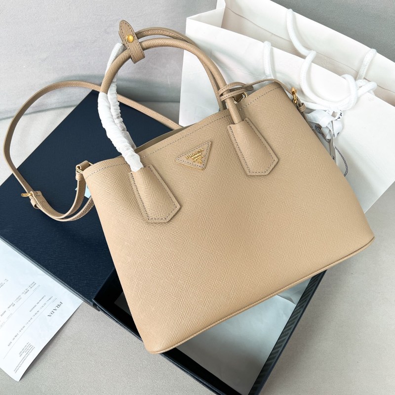 Double Saffiano leather bag“31*23*14CM”-0821=