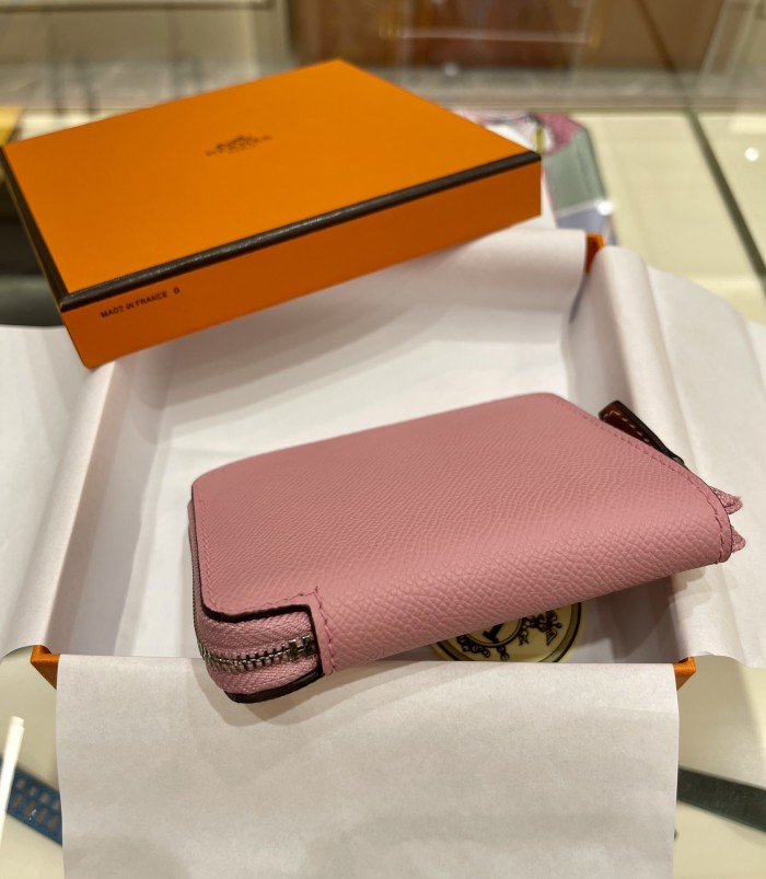 Silk'In Compact Wallet Epsom“11.5*2*9.5CM”-035=